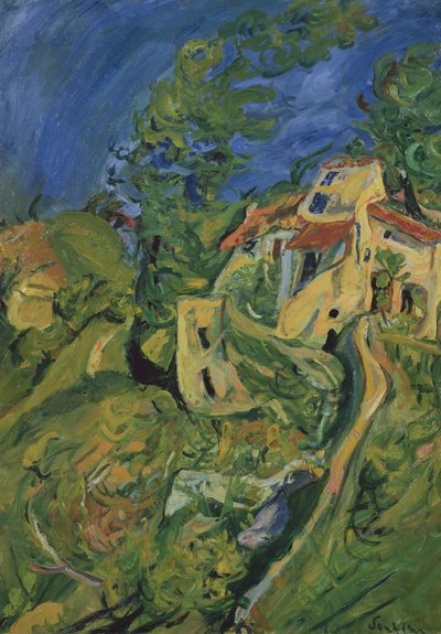 Landschap door Chaim Soutine